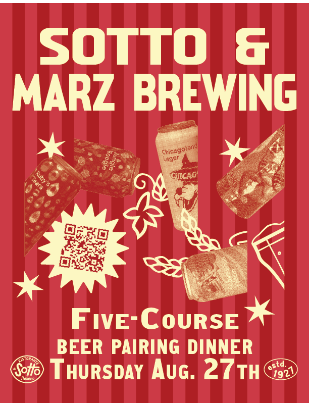 Good Neighbors. Great Beer. Sotto x Marz Beer Pairing Dinner