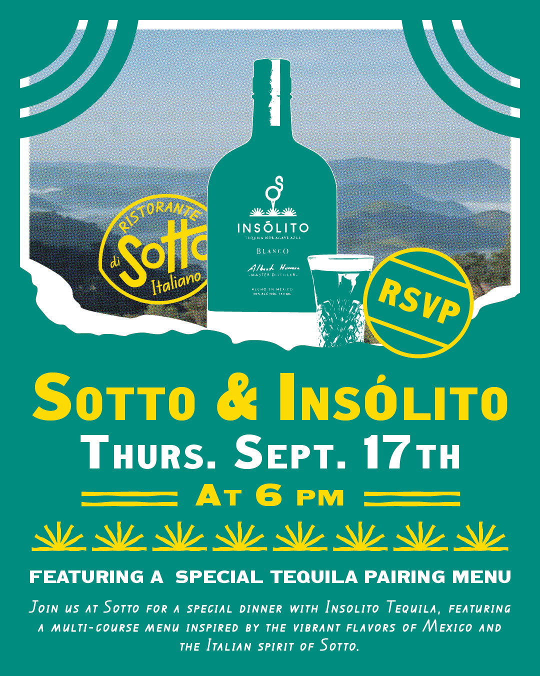 Sotto x Insólito Dinner