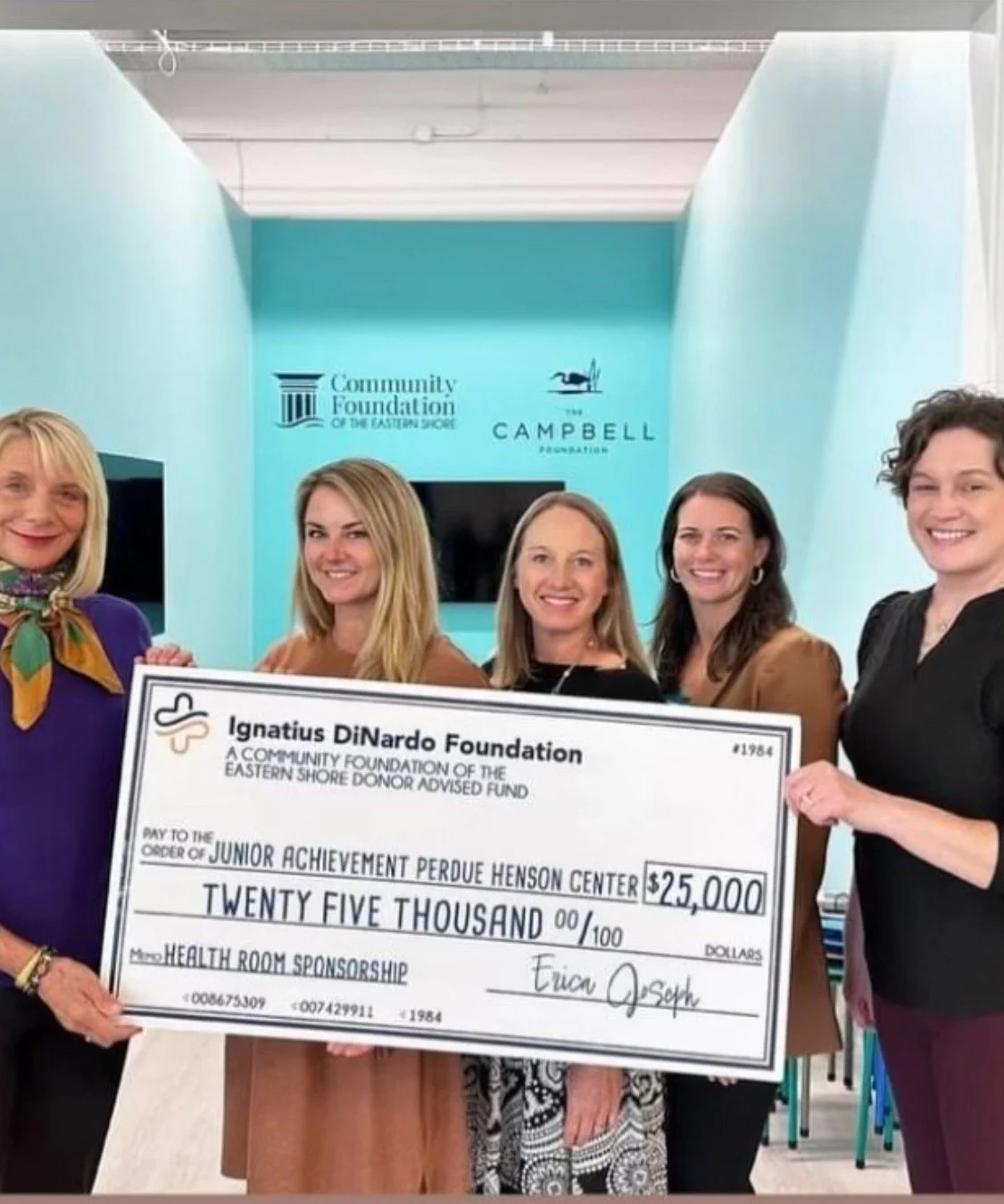 The Dr. Iggy DiNardo Healthcare room