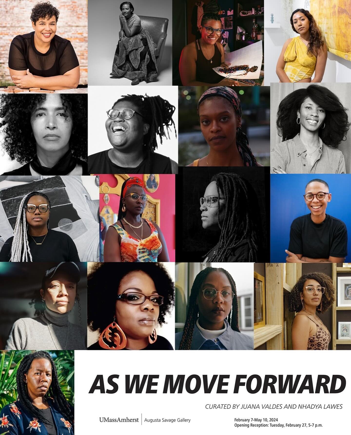 Family!!! I am excited to announce my participation in this exhibition of 18 southern Black artists&hellip; all women&hellip;.and in BHM? 🔥🔥🔥🔥

About the exhibition: 

Location: UMass Amherst&rsquo;s Augusta Savage Gallery
Date: (Opens today!!) W