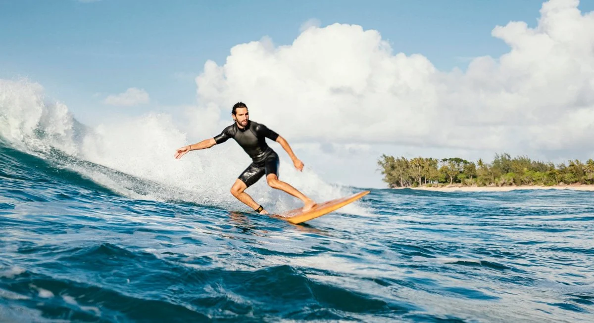 Surfing the Guiones Biological Reserve