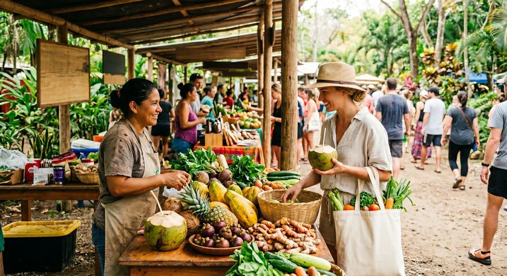 Earth’s Flavors: The Nosara Market