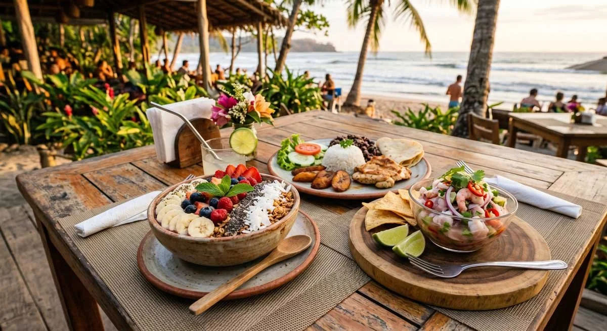Açaí Bowl, Ceviche &amp; Casado: The Flavors That Define Nosara
