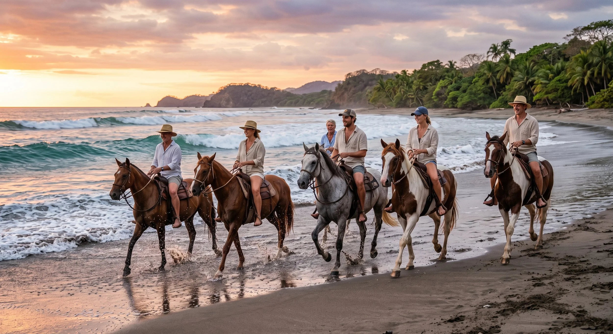 Horseback Riding on the Beach: An Unforgettable Adventure in Nosara