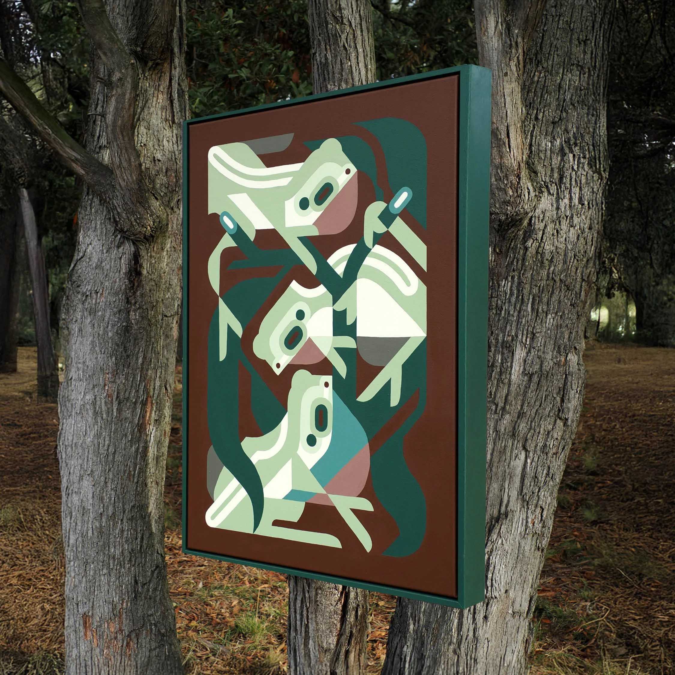 Spencer’s River Tree Frog Canvas