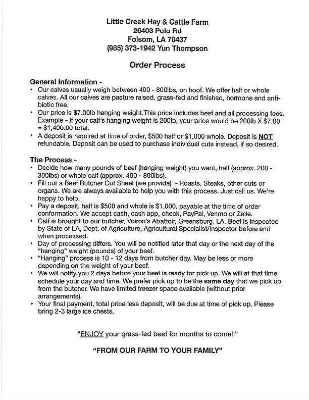 Order Process