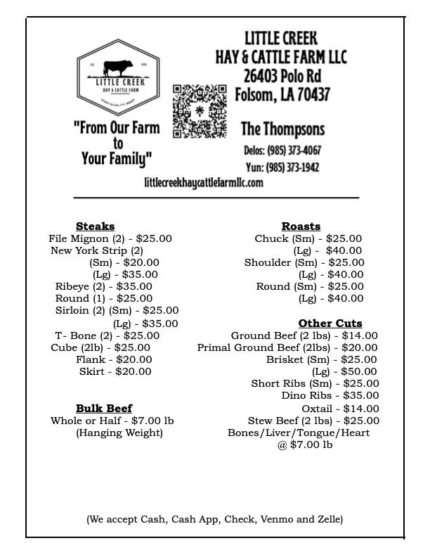 Beef Selections