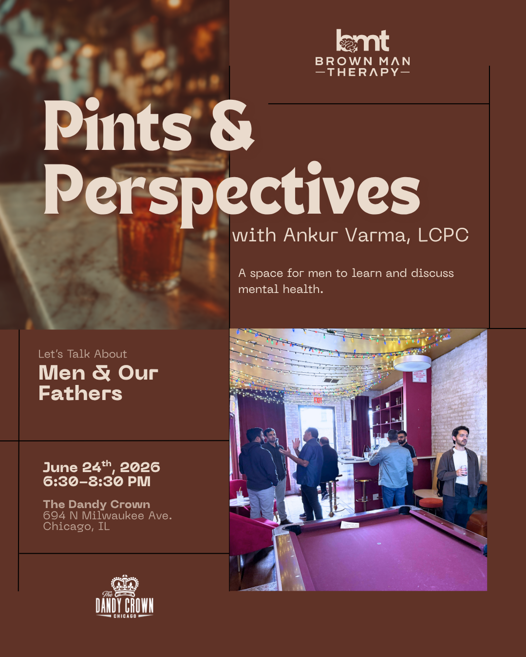 Pints &amp; Perspectives: Save the Date!