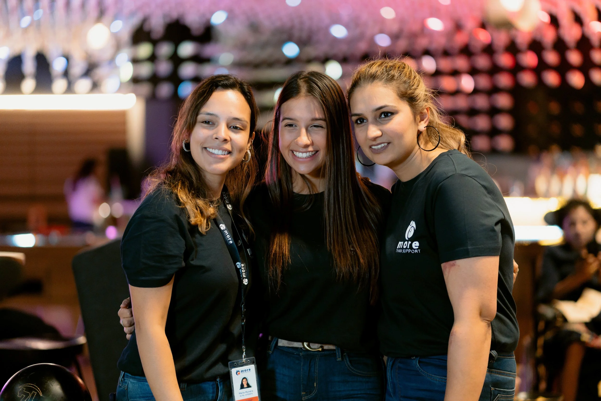 Staff members representing the friendly and positive environment and great place to work at More Than Support NDIS registered provider assisting people with a disability 