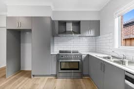 Accessible kitchen at Specialist Disability Accommodation SDA house for NDIS Participants in West Melbourne area. One current vacancy available