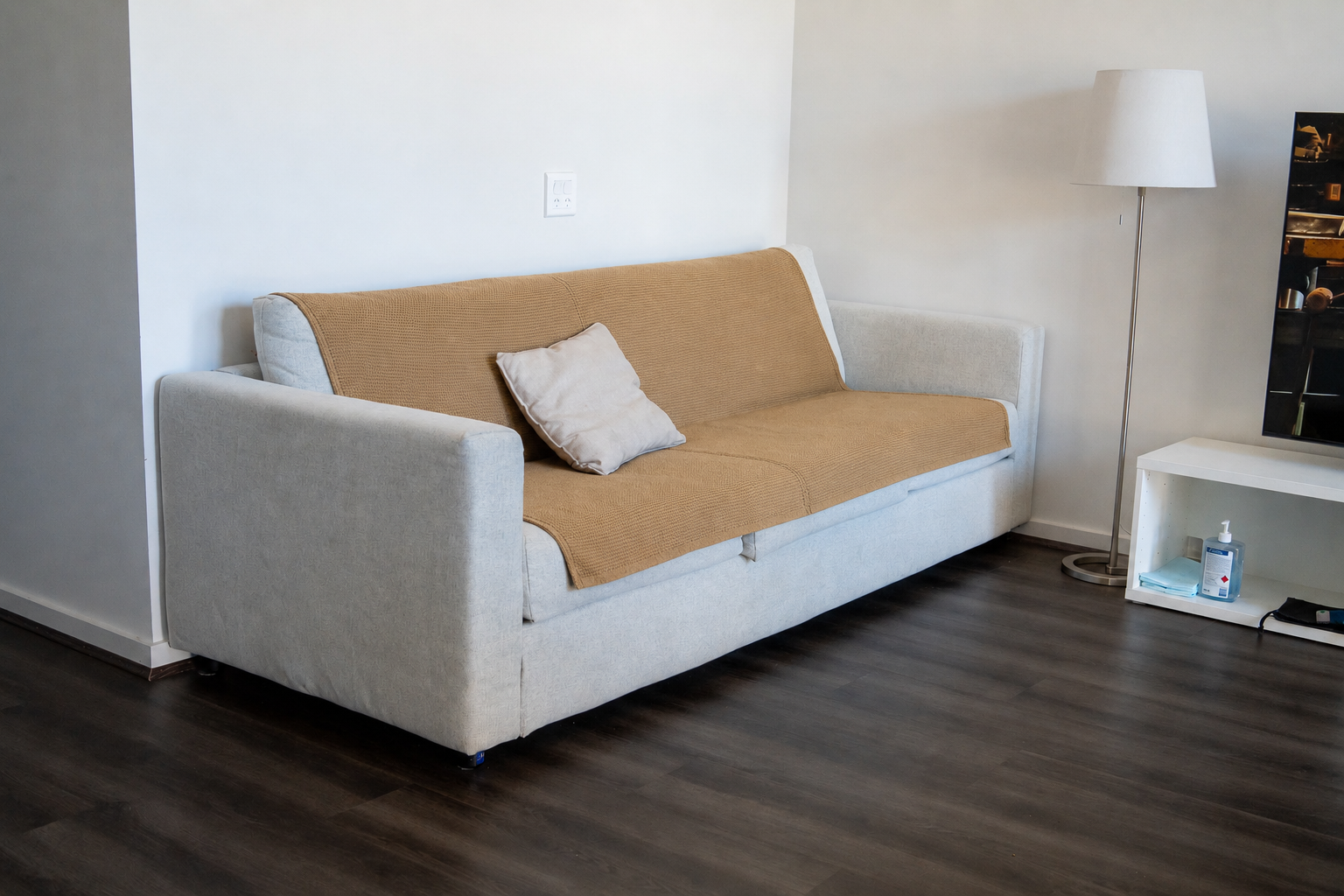 Open-plan living area that creates a comfortable and functional layout at More Than Support's Specialist Disability Accommodation SDA in West Melbourne area Weir Views suburb