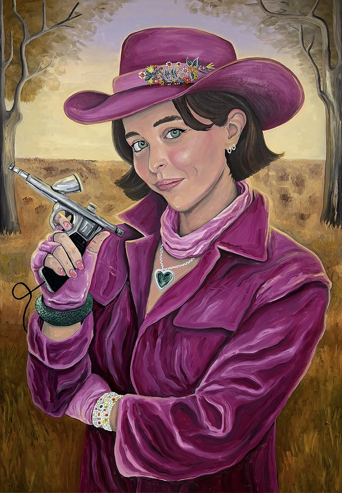Trailblazer Tres, Oil on Wood Panel, 120 x 176cm