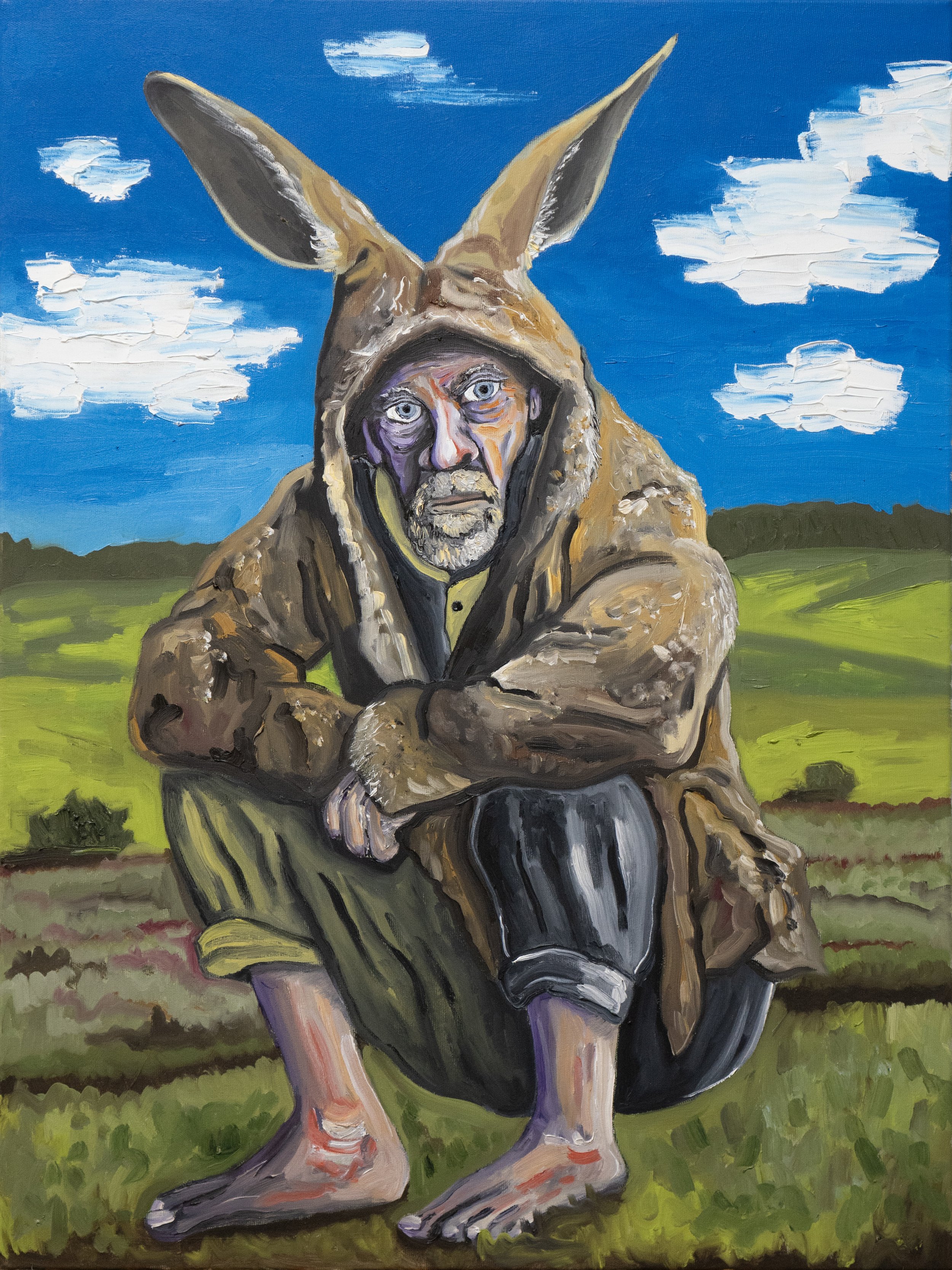 Billy Hunt, Oil on Canvas, 60 x 80cm