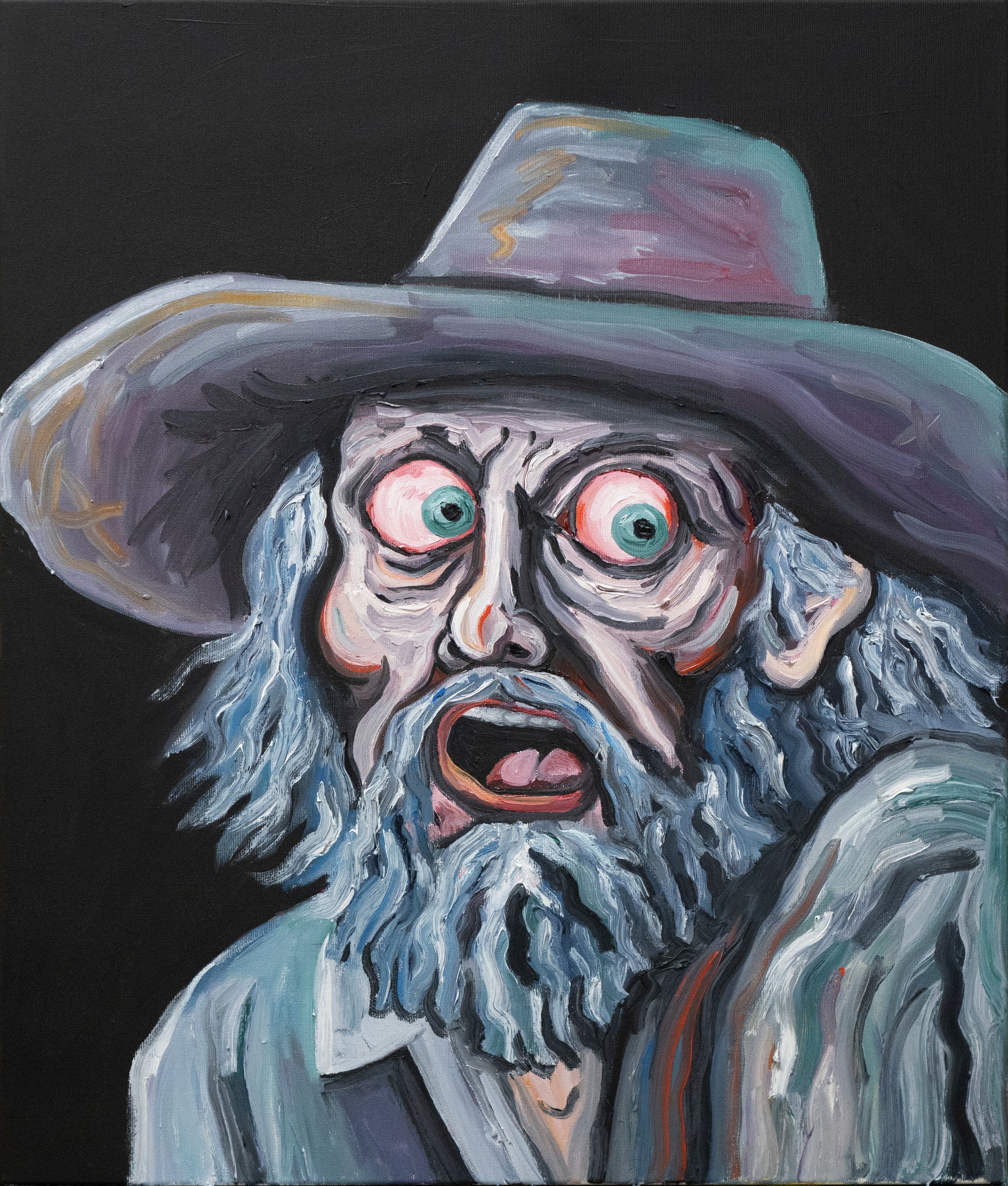 Pauper, Oil on Canvas, 50 x 60cm