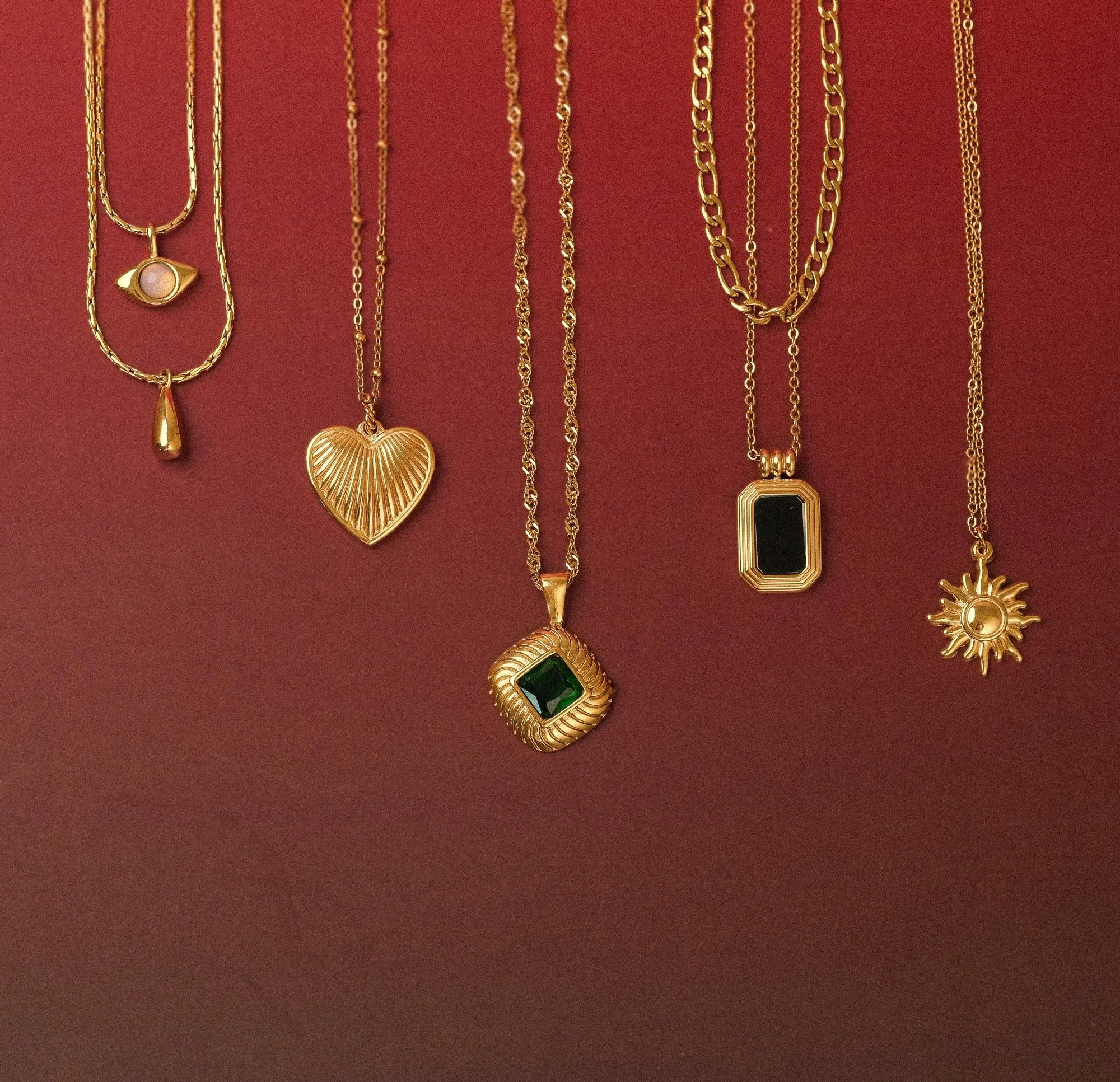 Shop Flanerie Jewelry on Fashiongo.com for 18K Gold PVD Plated Non-tarnish waterproof jewelry.
