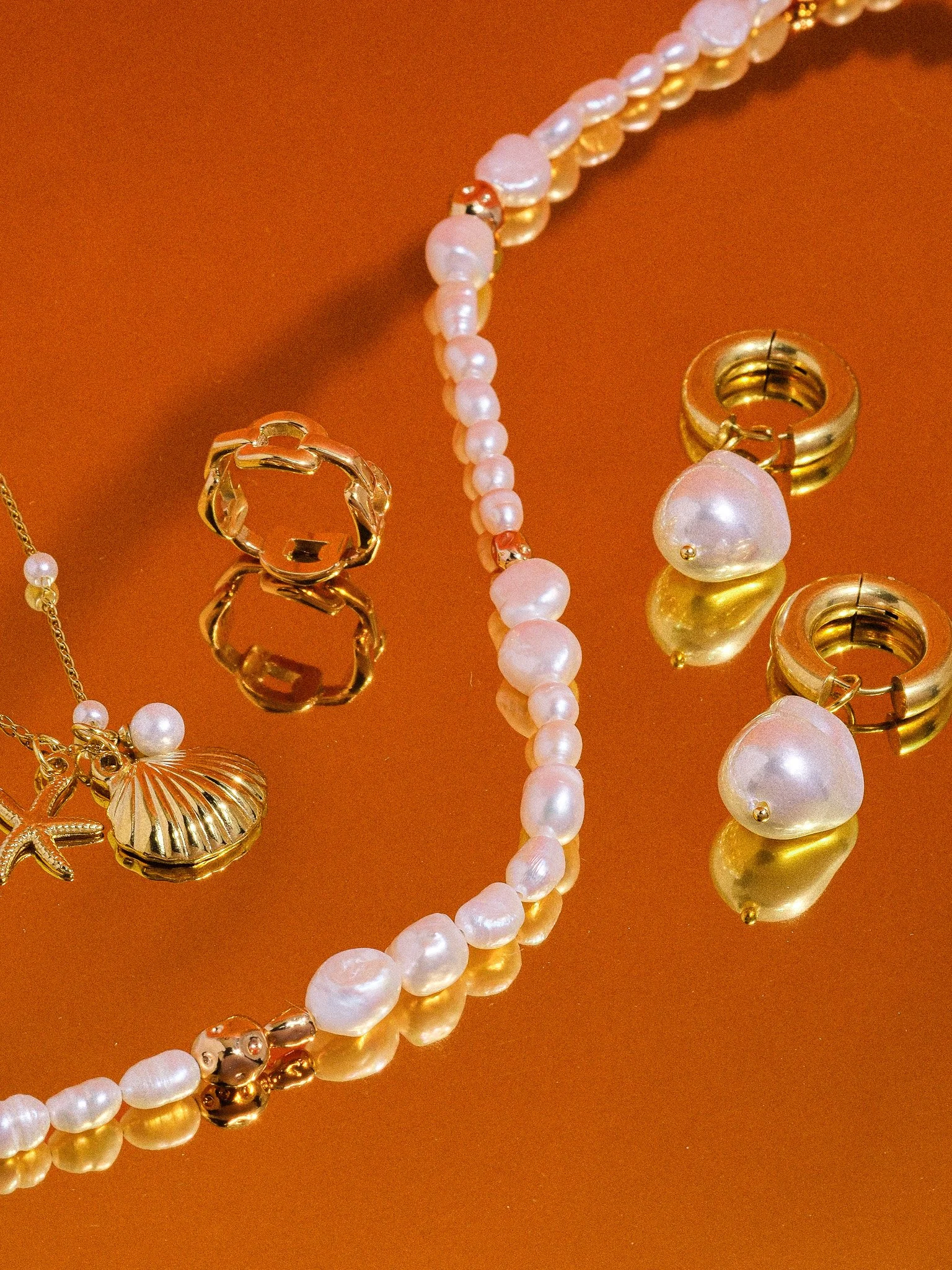 Shop Flanerie Jewelry on Fashiongo.com for 18K Gold PVD Plated Non-tarnish waterproof jewelry.