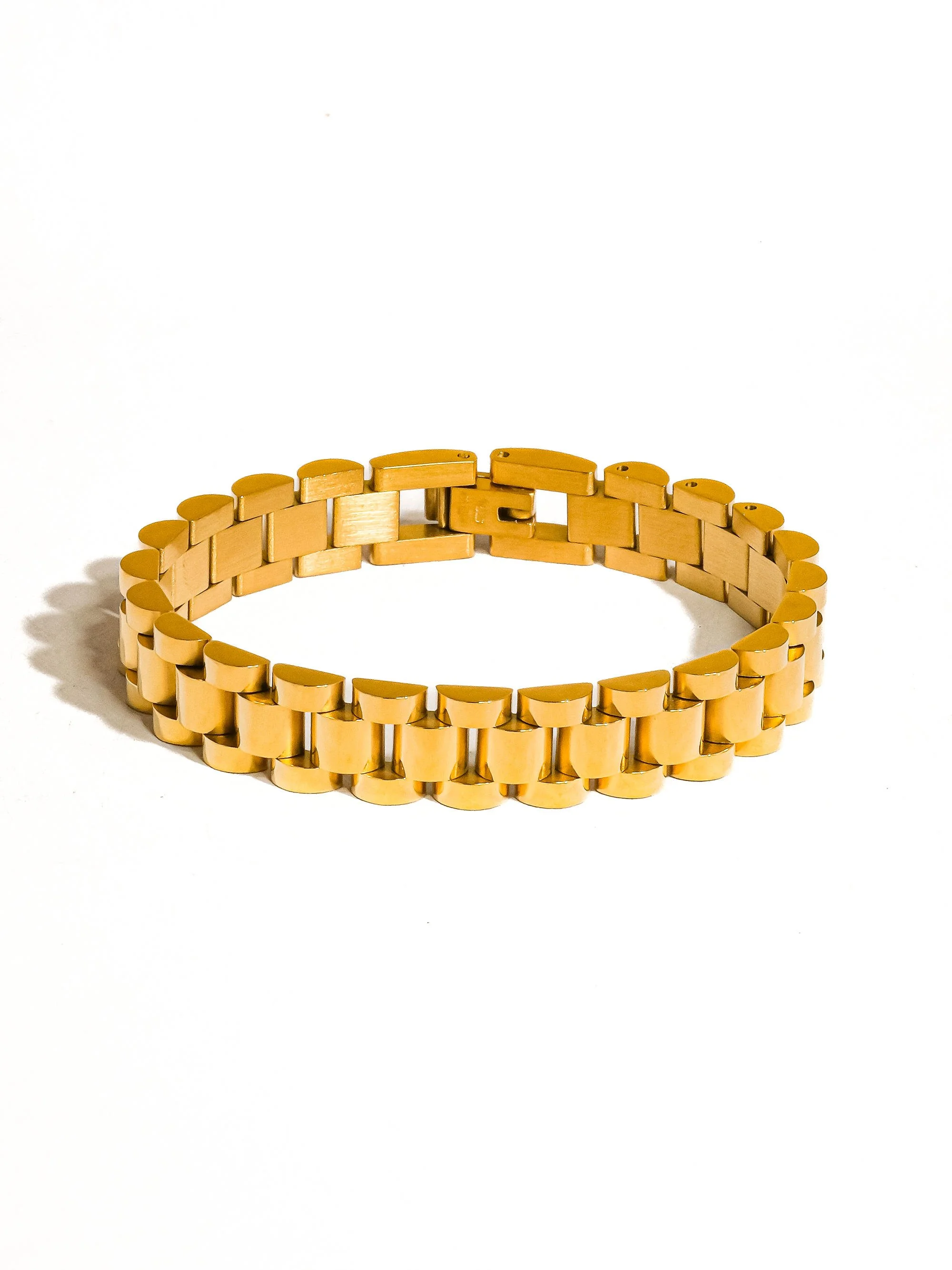 Yannick 18K Gold Non-Tarnish Watchband Bracelet