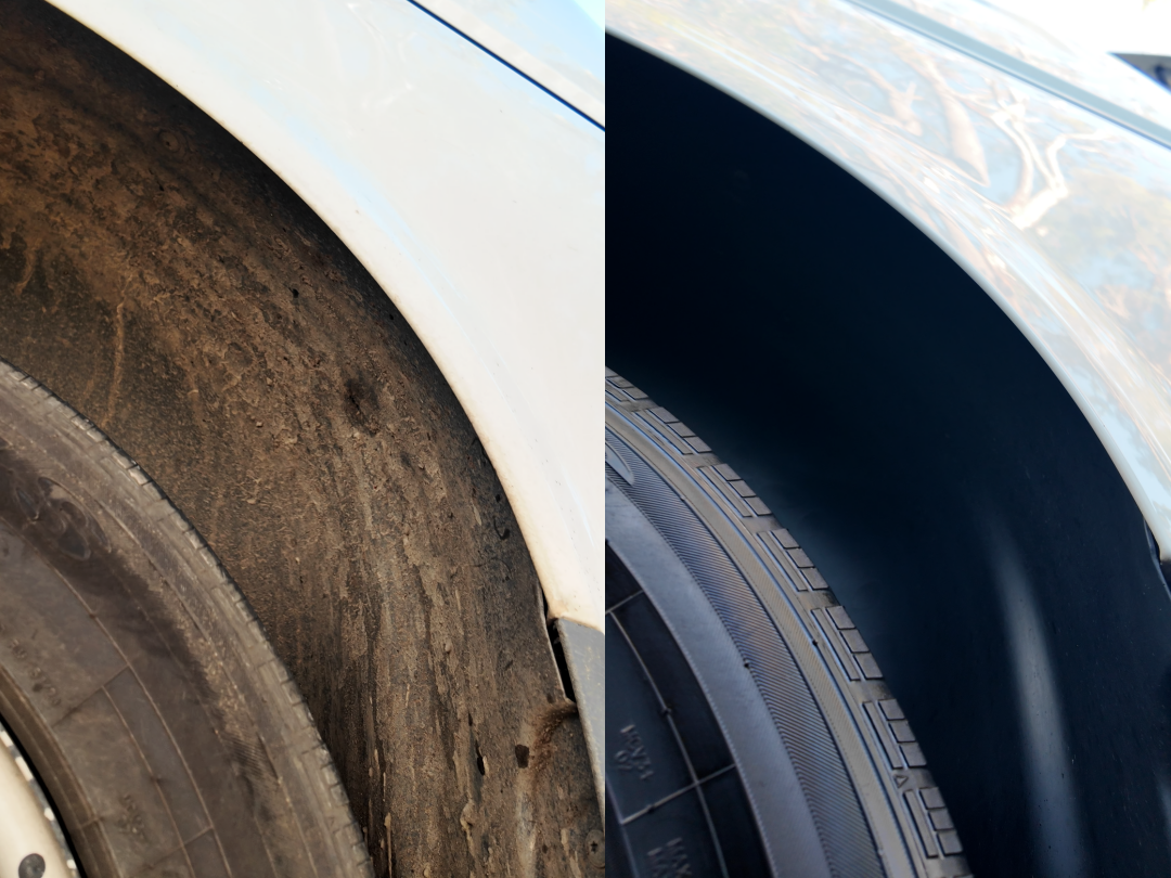 Muddy fender