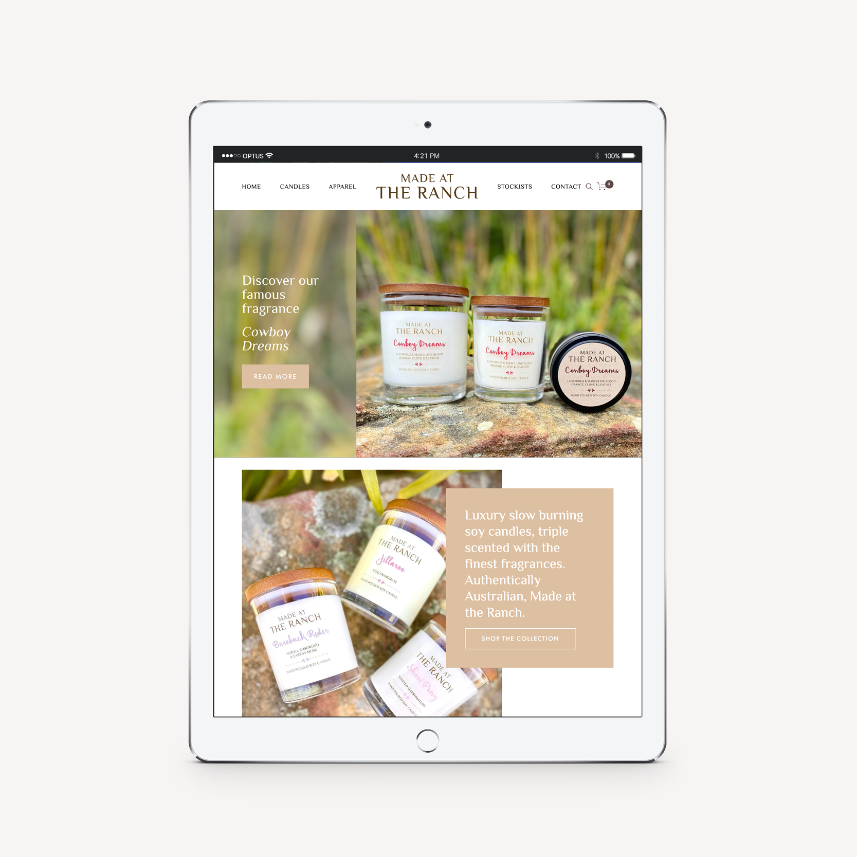 Made at the Ranch eCommerce Website