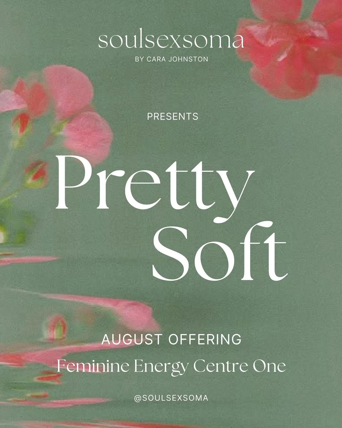 I&rsquo;m very excited to introduce Pretty Soft 🪻

Pretty Soft is a space for all women and feminine bodied persons to return home in their physical body, heal through their cyclic nature and soften into their feminine. 

Women&rsquo;s bodies have a