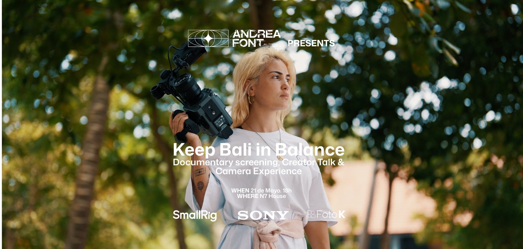Documentary Screening, Creator Talk and Camera Experience