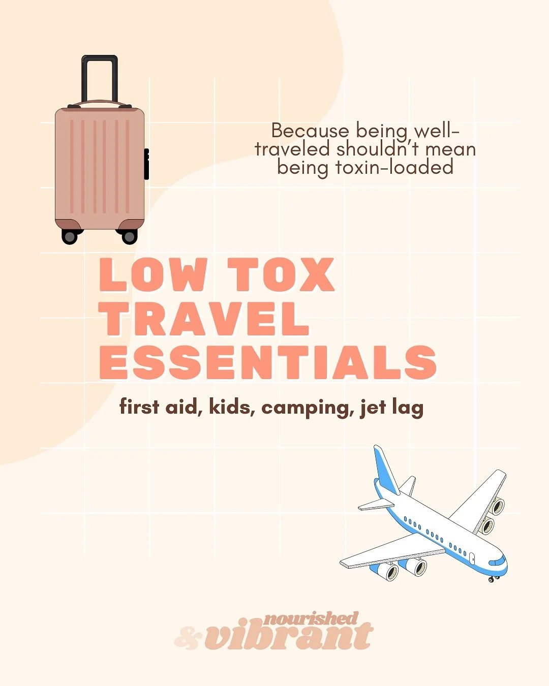 Comment TRAVEL for 🔗 to what&rsquo;s in post 

✈️I LOVE travel, especially international, BUT it can be easy to get to your destination feeling horrid from lack of sleep, poor food choices and extra chemical burden, sooooooo here&rsquo;s some tools 