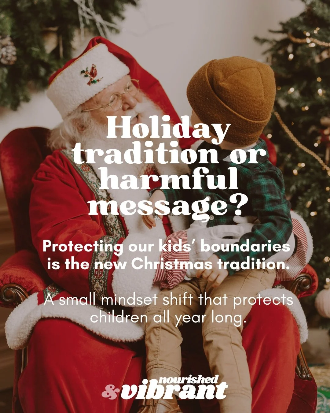 Love to hear your thoughts on this! Share your experience below 👇 

My first daughter begged me to see Santa at a young age, but my second cowered behind me any time we even approached Santa at the mall.

It makes me equal parts deeply sad and angry