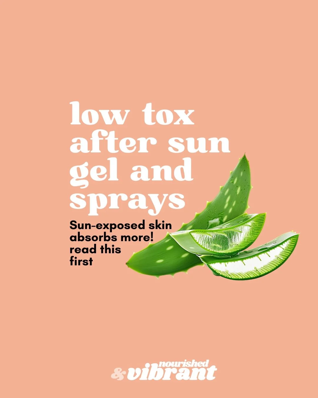 Comment SUN for my sunburn recovery supplement protocol ☀️

😱Did you know that sun exposed skin is more permeable and absorbent? toxic ingredients literally penetrate more easily ⚠️⚠️⚠️⚠️

Hope this helps you make a better choice this summer! 

Have