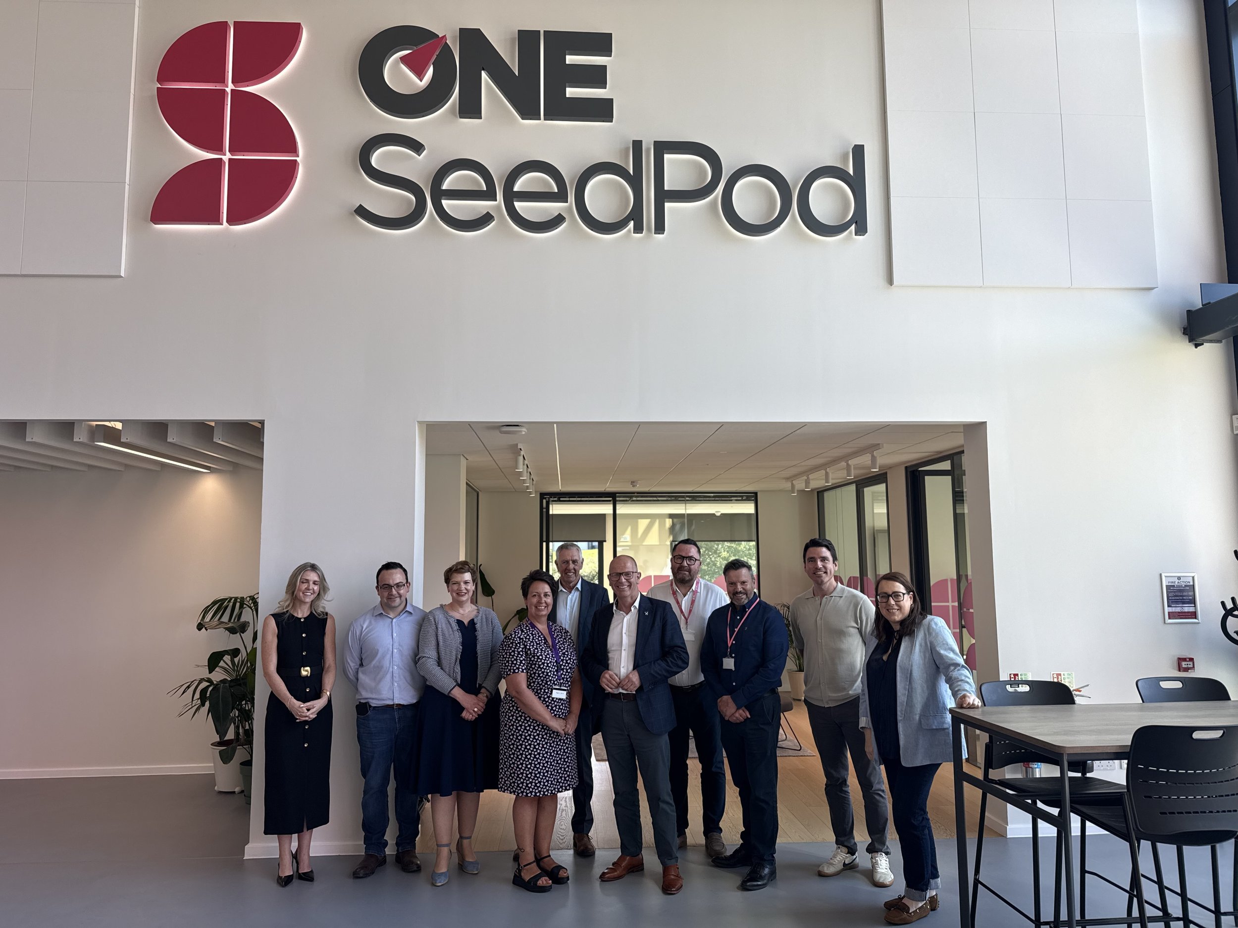 Scottish Rural Affairs Minister visits north east food and drink founders at ONE SeedPod
