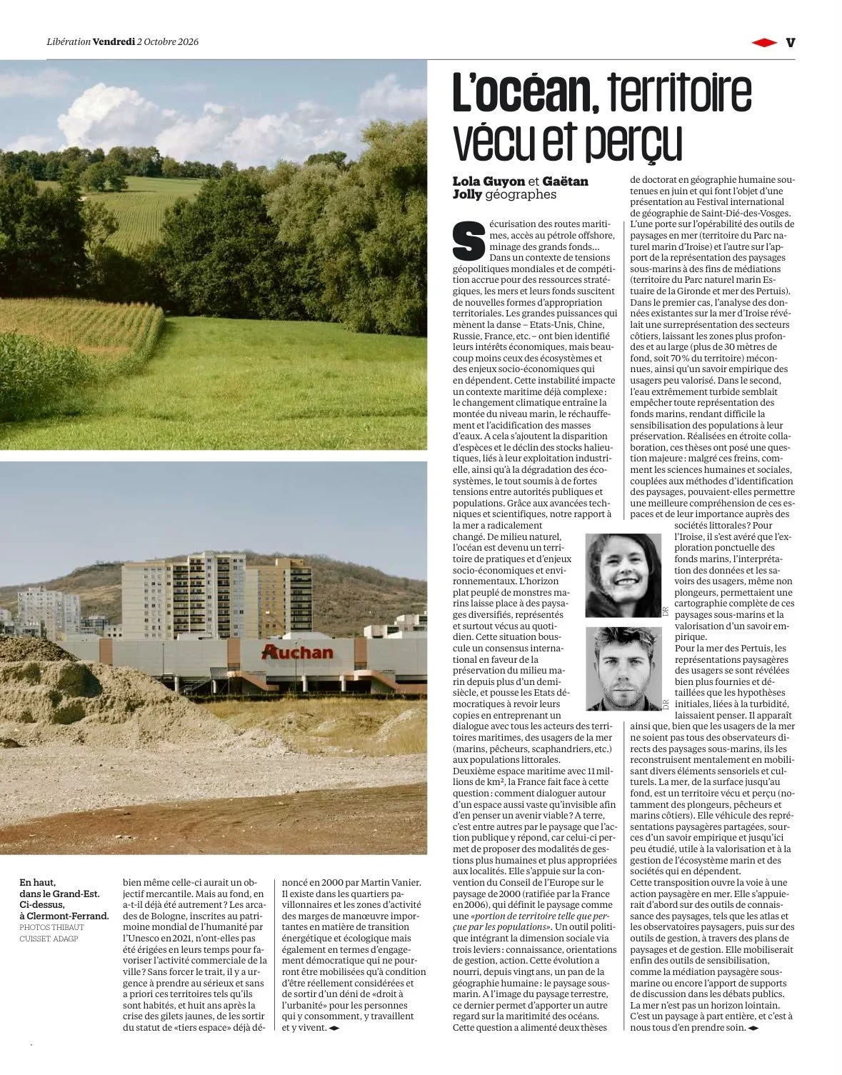 Les paysages sous-marins à l’honneur dans Libération : retour sur un programme accompagné par ID-Îles
