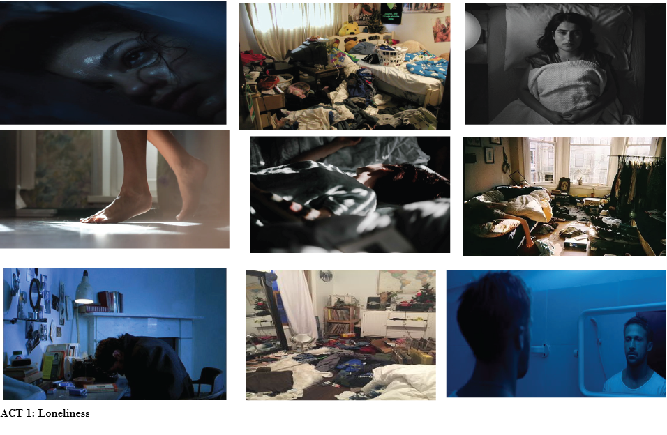 Moodboard - Act 1 "Loneliness"