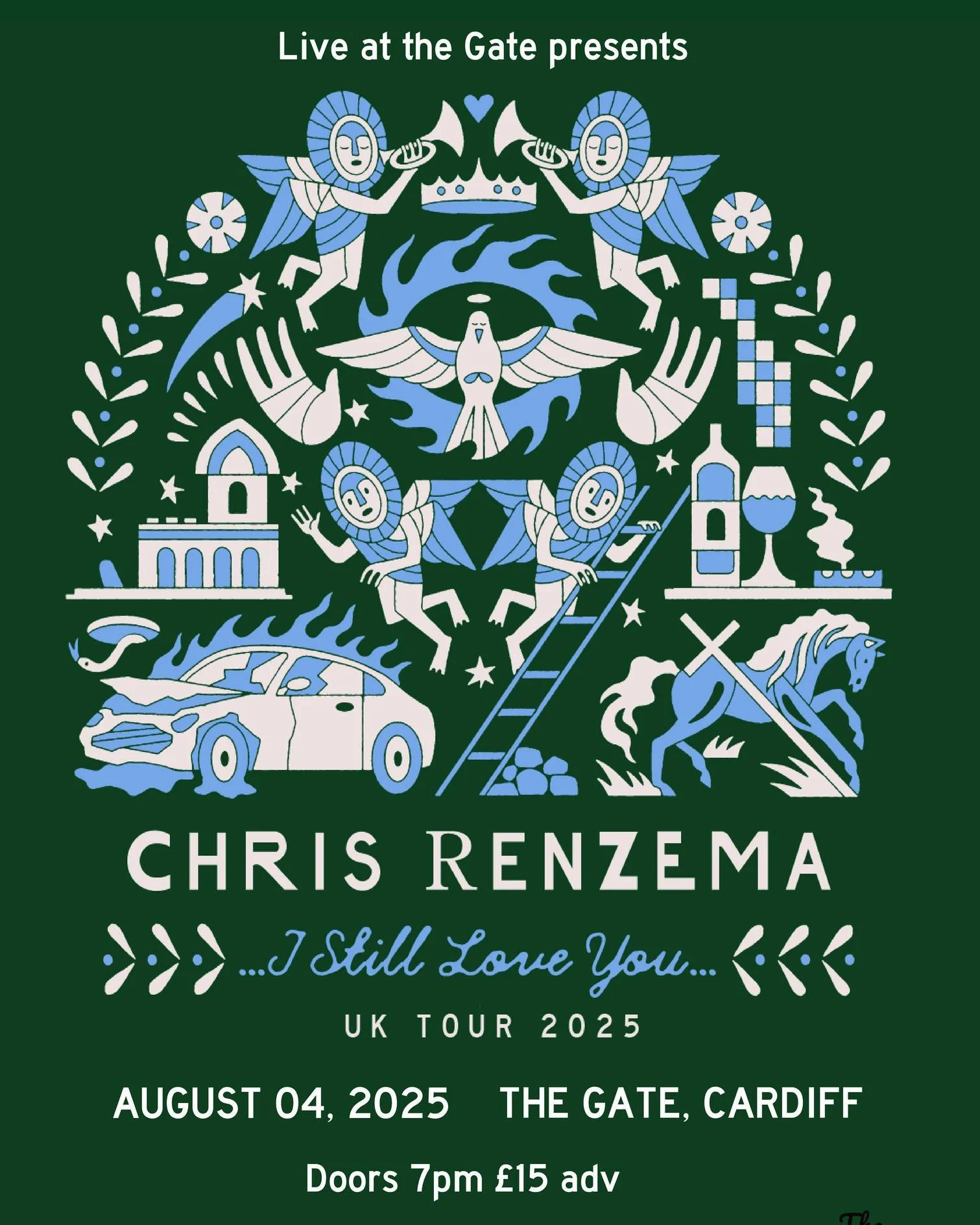 Just over 2 weeks to go until Chris Renzema is in Cardiff!🙌

🎟Tickets available @ the gate.org