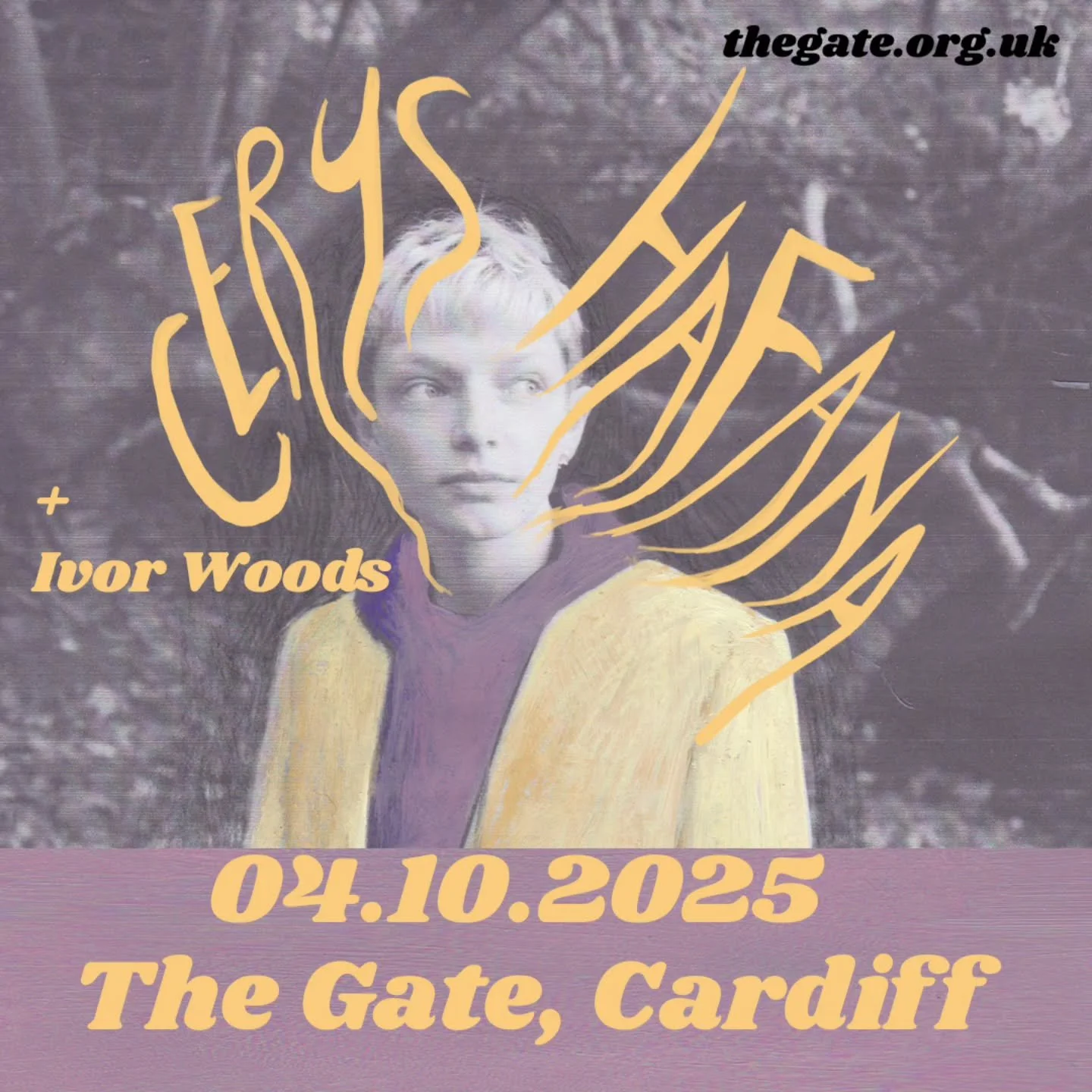📢 Excited to announce the wonderful @IvorWoodsMusic will be supporting @CerysHafana this Saturday 4th October.

🎟 Tickets available on our website via @GiganticTickets! 🎶🙌