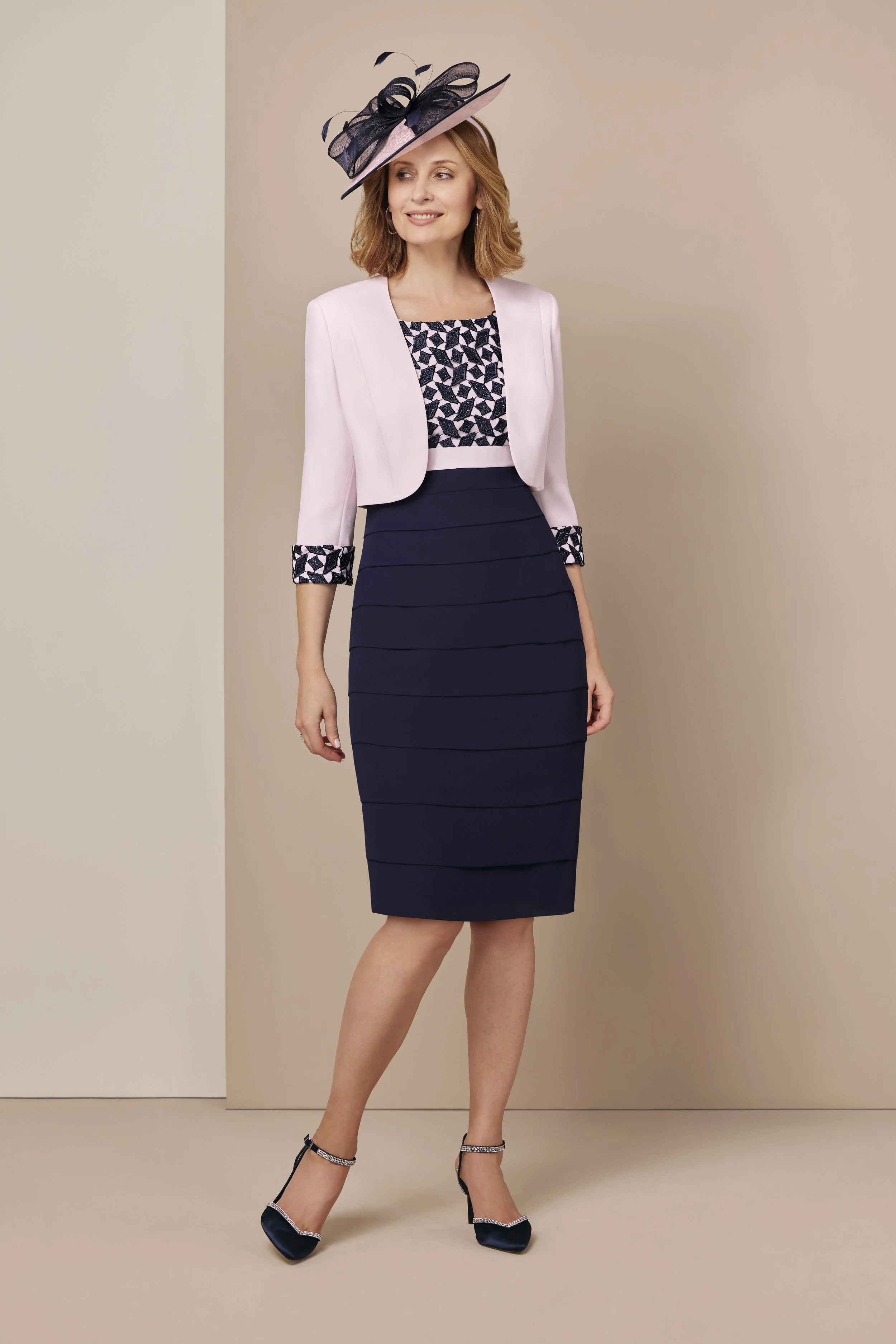 Condici Navy And Blush Outfit Condici Navy And Pink On Sale