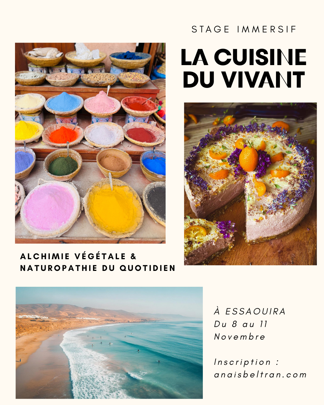 Stage immersif Cuisine du vivant, alchimie végétale et naturopathie