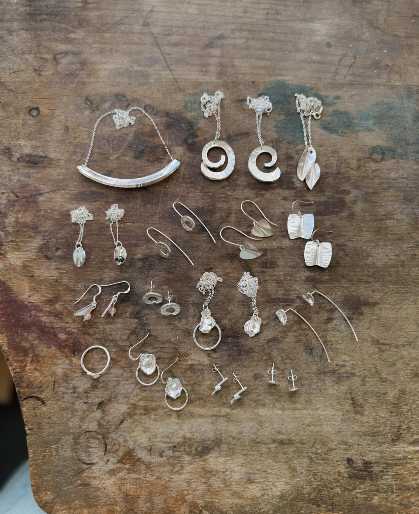 Two exciting updates! Firstly this shiny collection can now be found with my new stockist @thefoundgallery. And secondly I&rsquo;m going on holiday on Sunday! Any orders placed with be processed on 23rd April 😎