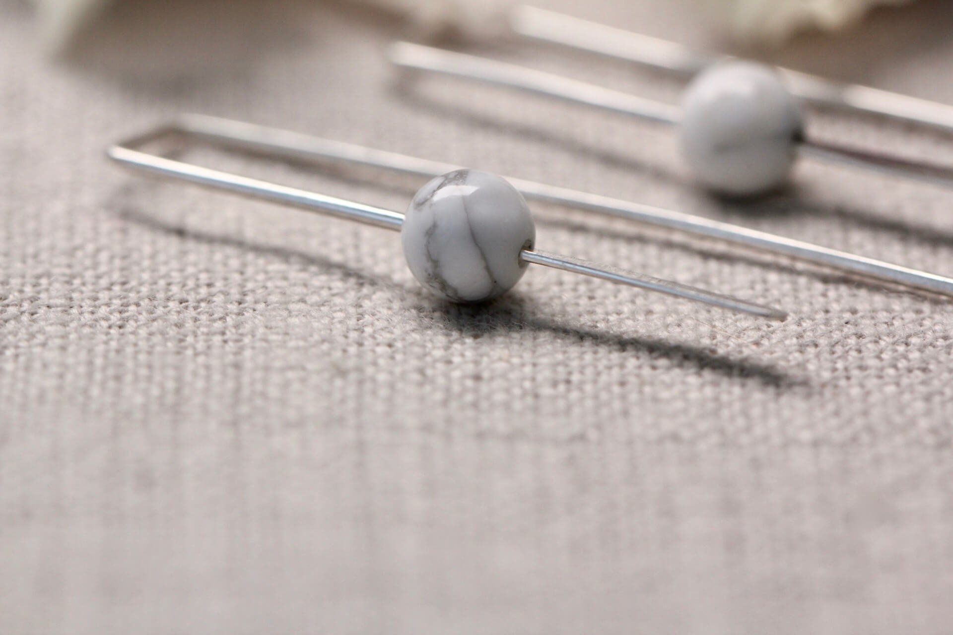 RR Designs - Mia Straight Howlite Earrings 4.jpg