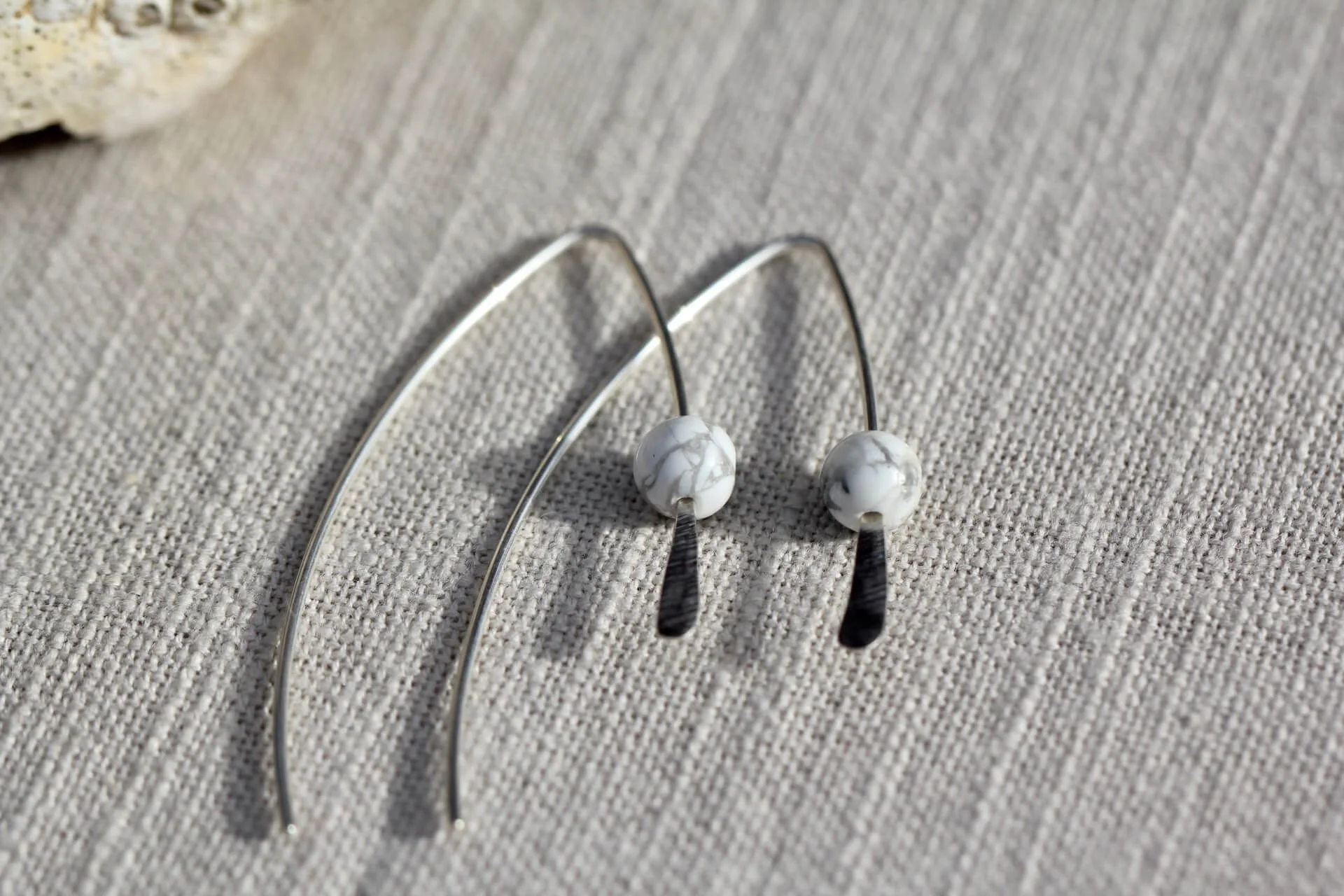 RR Designs - Mia Curved Howlite Earrings 4.jpg