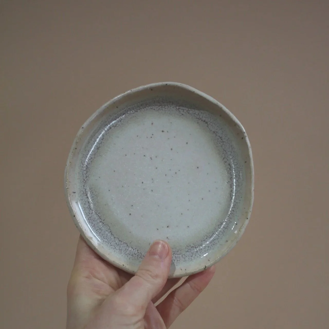 Mini Chanoko Snack Plate in Soft Lavender