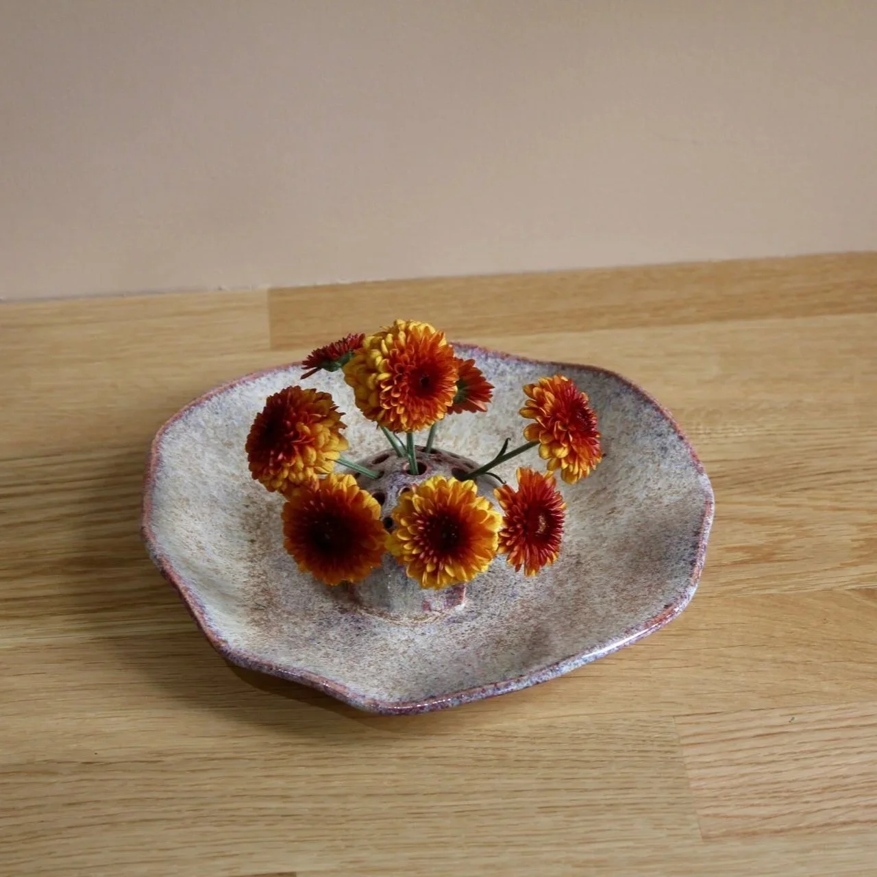 Ikebana Vase in Soft Heather