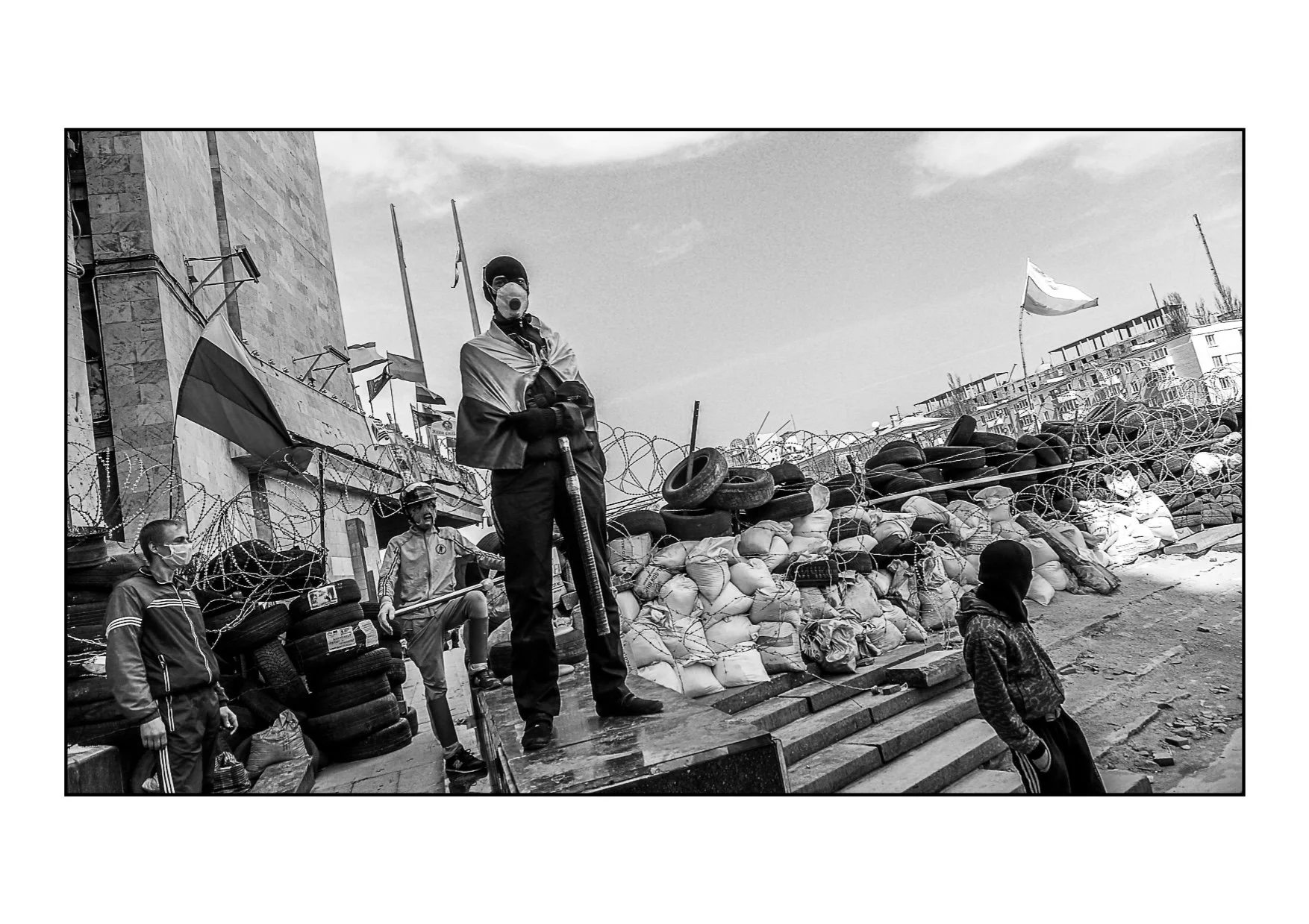 Donetsk, Eastern Ukraine, 2014.