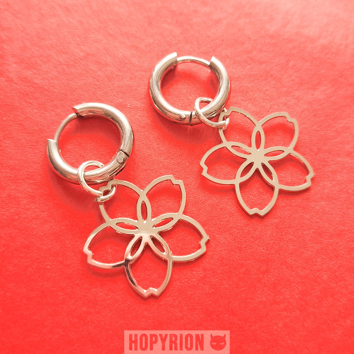 Steel Blossom | Earrings