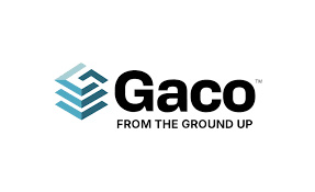 Gaco logo with the text 'FROM THE GROUND UP' beneath it.
