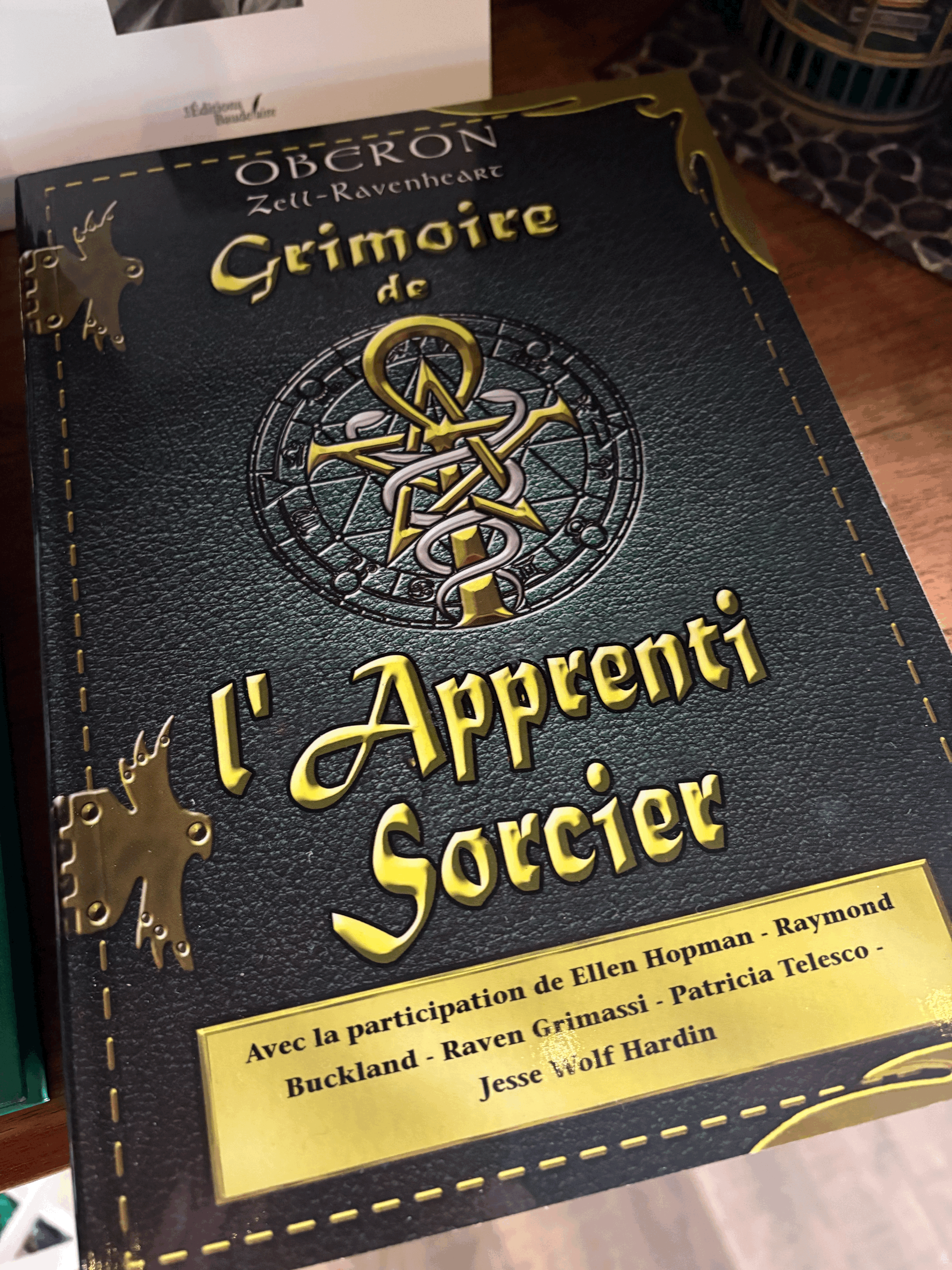 Grimoire de l'Apprenti sorcier - Zell Ravenheart