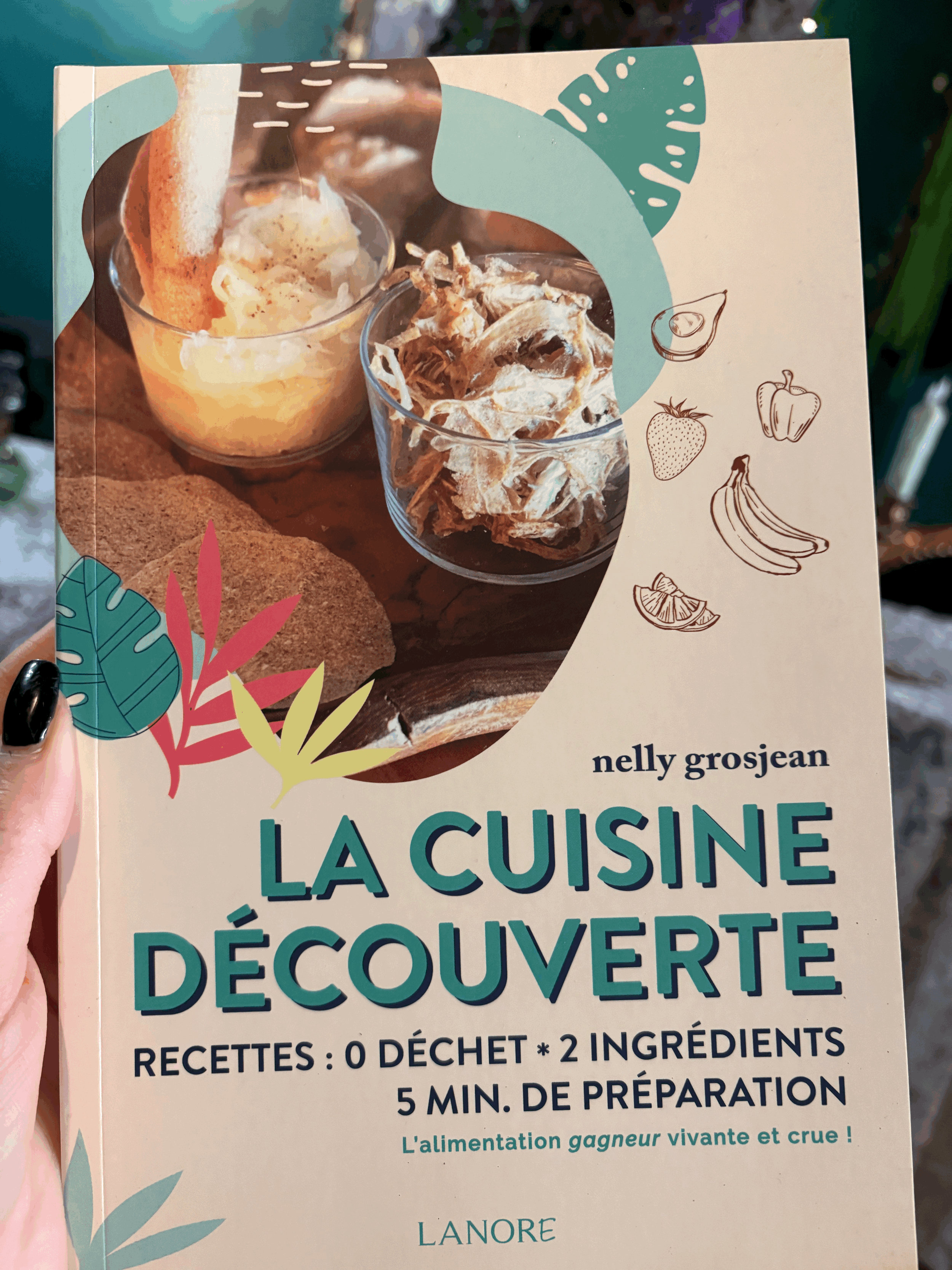 La cuisine découverte, recettes 0 déchets, 2 ingrédients, 5 min de préparation - Nelly Grosjean