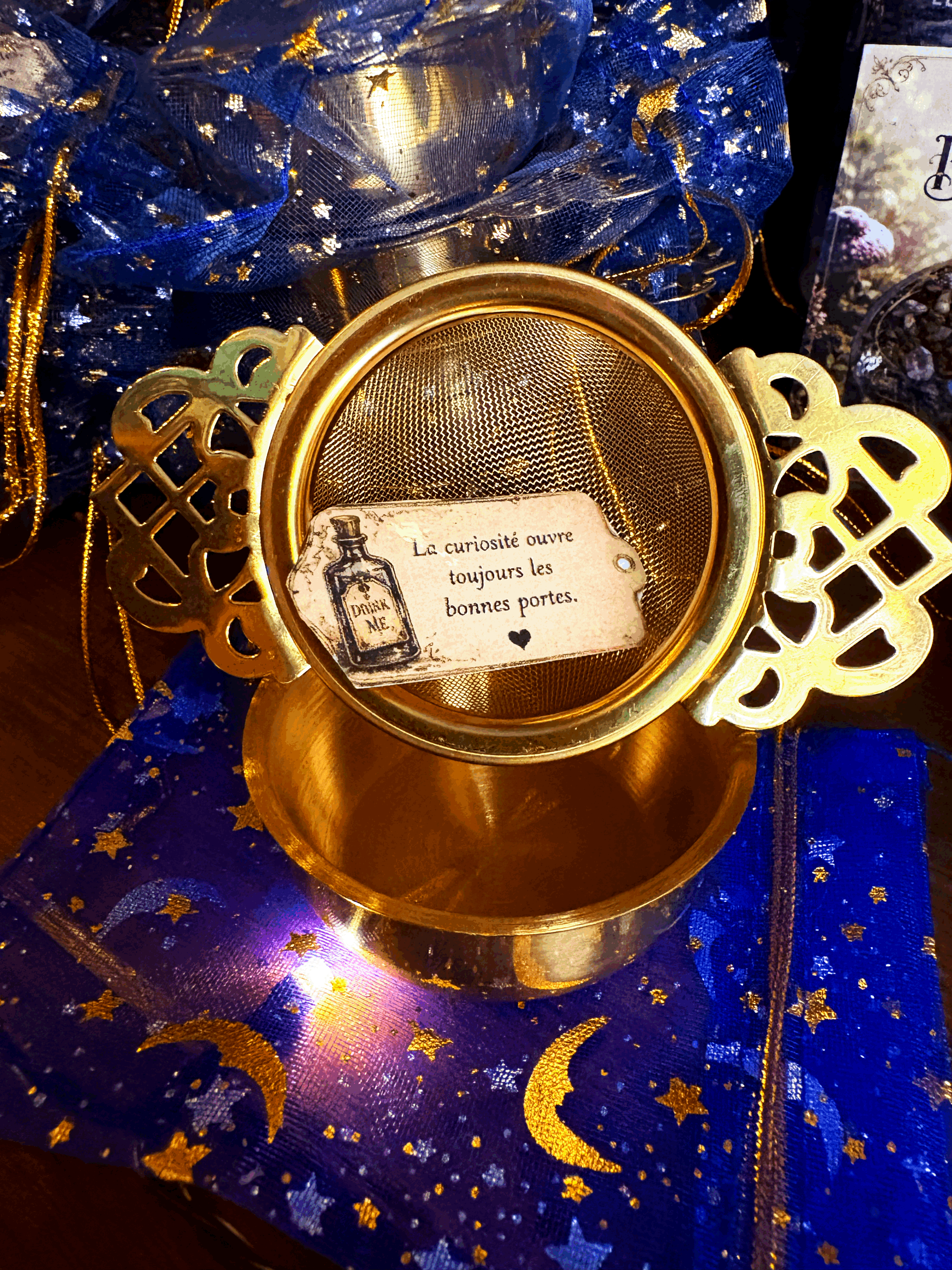 Passoire à thé enchantée