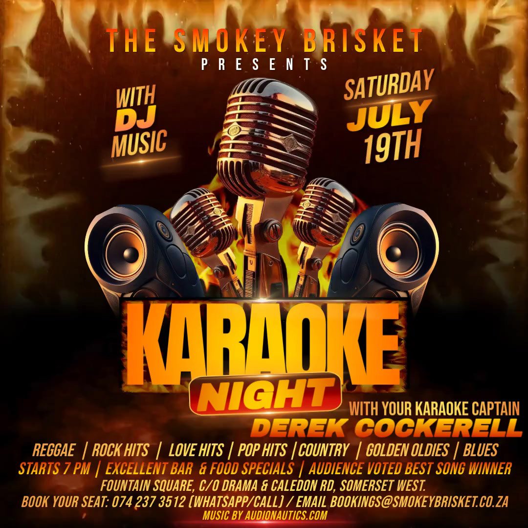 Karaoke Night at the Smokey Brisket