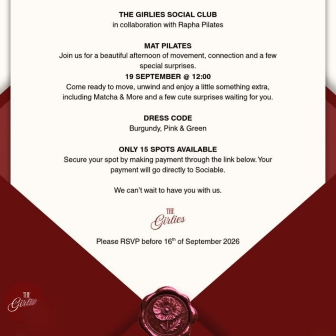 Girlies Social Club Pilates Event
