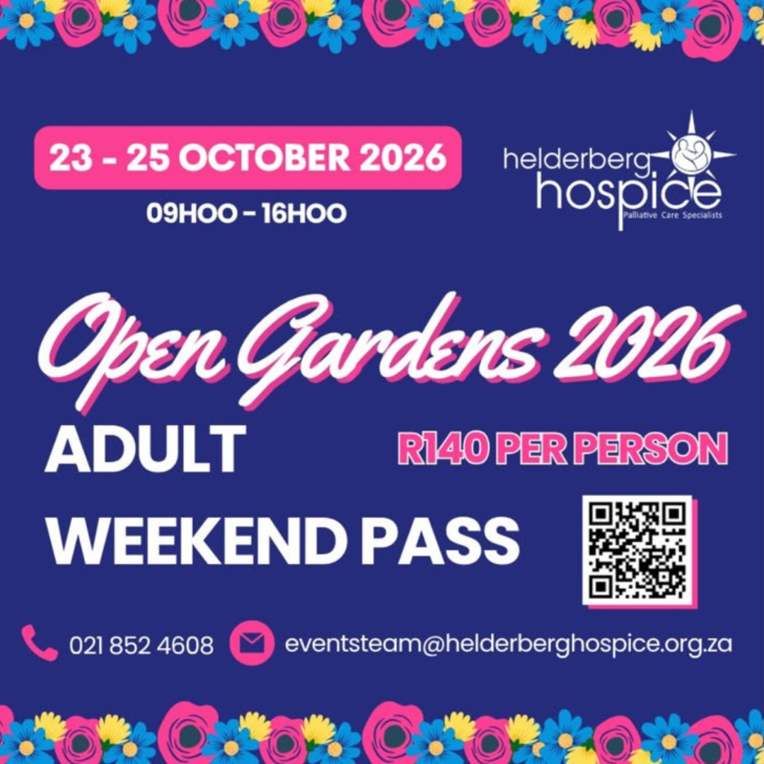 Helderberg Hospice Open Gardens Festival