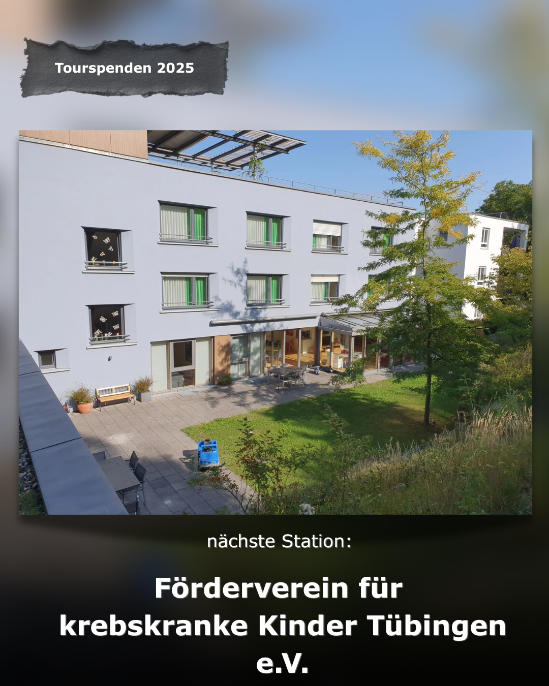 Wenn ein Kind die Diagnose Krebs erhält, bricht für die ganze Familie eine Welt zusammen. In Tübingen gibt es eine Einrichtung, die genau dann das Auffangnetz spannt: Den Förderverein für krebskranke Kinder Tübingen e.V.
Was dieser Verein leistet, ge
